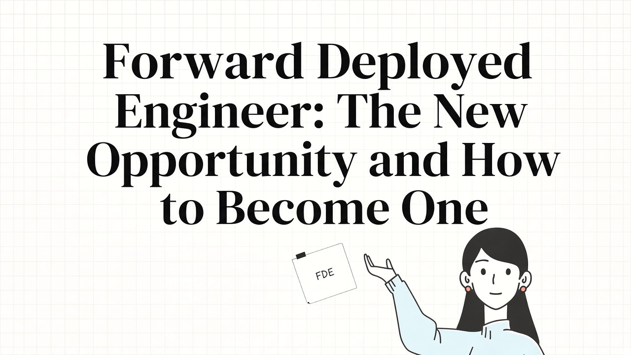 Forward Deployed Engineer: The New Opportunity and How to Become One cover